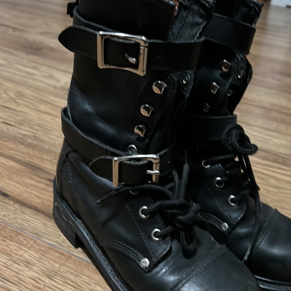 Harley Davidson motorcycle boots